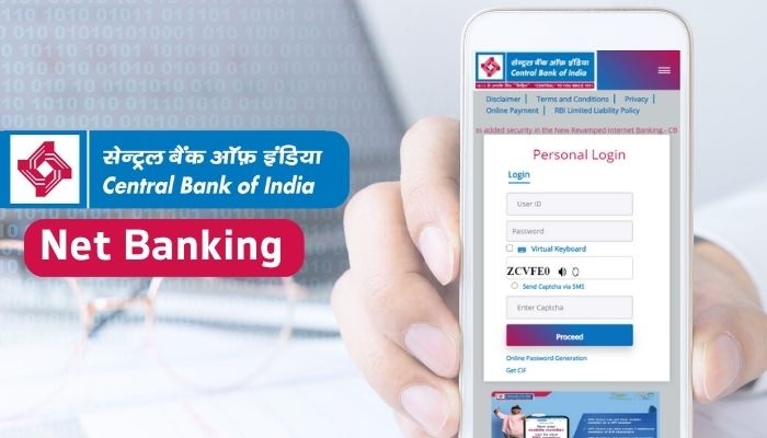 Central Bank of India Net Banking Login